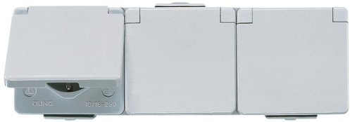 Jung 623NAW 3 Fach Steckdose