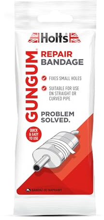 Holts Gun Gum Exhaust Repair Bandage, Gun Gum Repair Bandage, Professional Quality Exhaust Repair Bandage For Small Holes, Creates Gas Tight Seal In Minutes, Reliable & Easy To Use Exhaust Repair