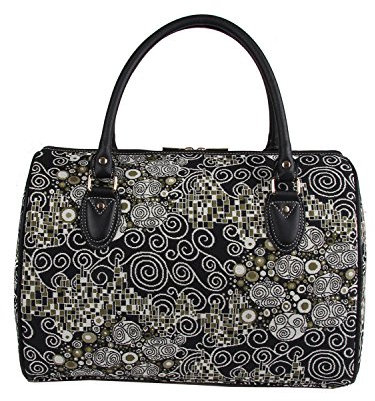 Signare Gobelin-Reisetasche, Übernachtungstasche, Wochenendtasche für Damen, Gustav Klimt, Einheitsgröße, Weekender