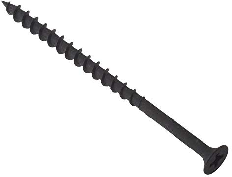 ForgeFix Drywall Screws Coarse Thread | 3.5 x 25mm | Black Phosphate | Box 200