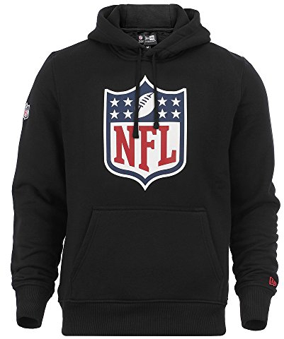 New Era Herren Kapuzenpullover Hoodie NFL Team Logo Po Shield, Black, XL
