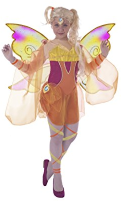 Ciao 11185.7-9 Winx Disguise, Girls, Orange, Yellow, 7-9 Jahre