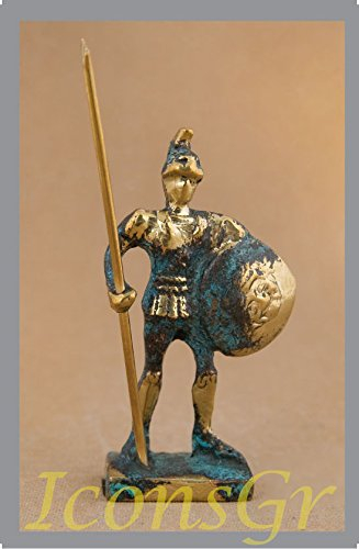 Antike griechische Bronze Museum Statue Replica von Achilles (725)