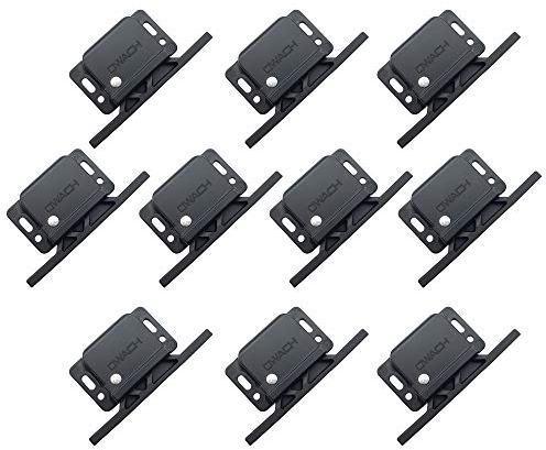 OWACH Grabber Catch Latch, 5lb, Black, for RV Motorhome Marine Boat Cabinets, C3-805 (Lot of 10)