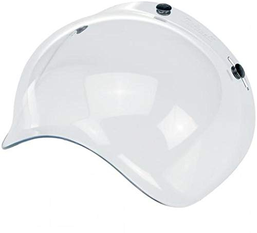 Biltwell Solid Bubble Shield (trasparente, taglia unica)