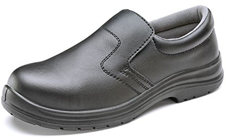 MICRO-FIBRE SLIP ON SHOE S2 BLACK 10.5