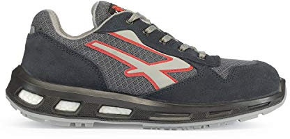 U-Power Red Lion Active, Scarpe Antinfortunistiche Unisex, Scarpe da Ginnastica in Pelle Leggere, Flessibili, Antiperforazione, con Suola Infinergy, con Puntale in Alluminio (47)