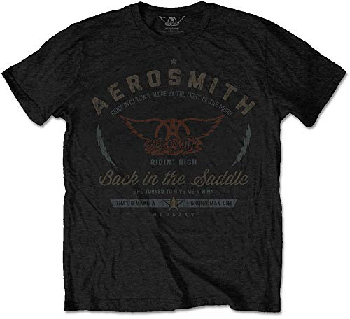 T-Shirt # Xxl Black Unisex # Back in the Saddle