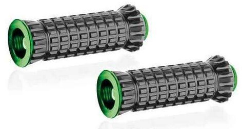 Puig 9193V Footpegs CNC machined aluminium, Green