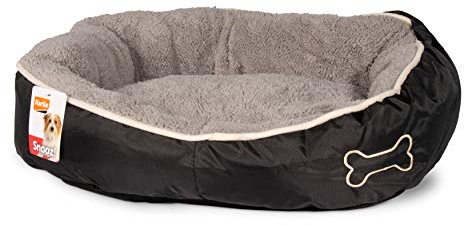 Karlie Bett Chipz, rund L: 73 cm B: 70 cm H: 20 cm grau