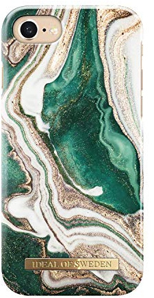IDEAL OF SWEDEN Handyhülle für iPhone 8/7 / 6 / 6s (Golden Jade Marble)