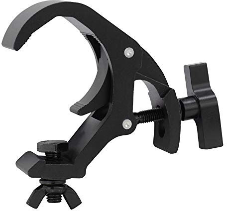 Equinox TRC30B Aluminium 30kg Black Trigger Clamp Hook Stage Lighting