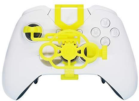 SHEAWA Manette de volant pour Xbox One Mini - Accessoire de rechange pour jeu de course Xbox One (jaune)