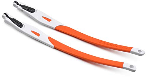 SOODASE Orange Gummi Ersatz weißer Rahmen Für Oakley Crosslink Brillengestell