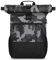 RJEU Rucksack Herren,Schulrucksack Jungen Teenager,Rolltop Rucksack für Reisen Camping Schule Arbeit (BlackCamouflage)