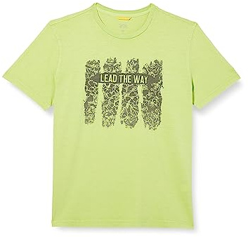 camel active 409745/7t57 Camiseta, Lime Green, S para Hombre