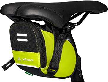 VAUDE Satteltasche für Fahrrad “Race light”, Fahrradtasche Sattel klein mit Reflektoren, Werkzeugtasche Fahrrad-Sattel mit Klettverschluss, besonders leicht, einfache Montage