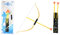 FLYPOP'S 182886LIN Bow with 3 Arrows and Quiver-182886LIN-Multicoloured-Plastic-Ages 3 and up, Multicolored