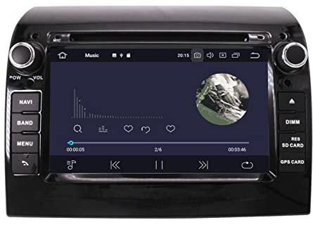 Sat Nav Autoradio Stéréo pour Peugeot pour Box 2006-2018 2Din Android 10.0 HeadUnit Voiture Multimédia Lecteur Vidéo GPS Navigation Auto Radio Stéréo DVD Poste Radio Voiture