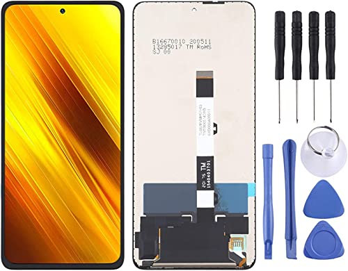 Generico Pantalla LCD compatible para XIAOMI Poco X3 / Poco X3 PRO pantalla táctil cristal digitizador con kit de cazavidas