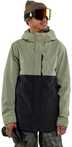 Volcom Unisex L Gore-Tex Jacke, grün, L