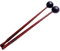Doumneou 1 Paar Zungentrommel Schlägel Weichgummi Kopf Trommelschlägel Sticks für Log Drums Tongue Drums und Keyboard Percussion