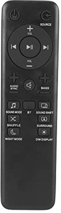 Yanmis Soundbar Remote Control for BAR 5.1 2.1 3.1, Replacement, Easy to Use, ABS Material
