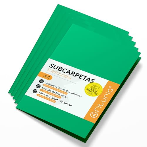 Schnellhefter Pappe A4, Mappen für Dokumente 180g, Klassifizierungsmappe für Unterlagen, Packung mit 50 Stabilen Schnellheftern in Verschiedenen Farben für Büro und Archivierung - Ofituria (Türkis)