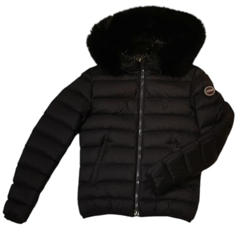 Colmar Piumino cappuccio 2286E 2YO Deluxe Tg. 46 Col 99 Nero