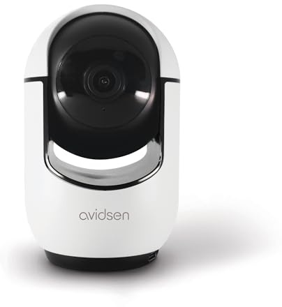 Avidsen Telecamera IP motorizzata per interni HomeCam Prim 2,5 K 127158