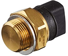 HELLA 6ZT 007 802-011 Temperaturschalter, Kühlerlüfter - 12V - 3-polig - Flachstecker - geschraubt - Schließer