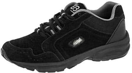 Brütting Women's Circle Nordic Walking Shoes, Black Black Silver Black Silver, 4 UK