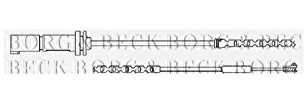 Borg & Beck BWL3091 Wear Lead To Fit BMW X5 X6 (E70 71 72) 04/10-