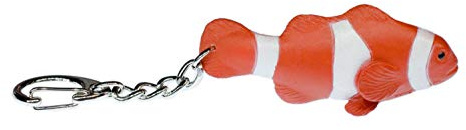 Miniblings Clownfisch Schlüsselanhänger Clownsfisch Fisch | Robuster Begleiter für Tasche und Rucksack, ein kleines Detail mit Wirkung