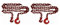 Joma-Tech | Forstkette rund Spar-Set - 2 m & 3 m Rückekette rund | Gliedstärke: 8 mm | Länge: 2 m | Schling- und Parallelhaken | Rückekette für Forstarbeiten & Holzrückung | Rot