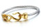 Cupimatch Unendlichkeitszeichen Armband Herren Damen Edelstahl Infinity Armkette Damenarmband Charmsarmband Herz- Anhänger Damen Armband, Handgelenk Kugel Perlenkette Silbrig