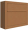 Briefkasten, Design Wandbriefkasten Elegance Rost - Bravios