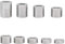 OPIOL QUALITY® Distanzhülsen M8 (Ø Innen: 8,5 mm; Ø Außen: 15 mm; Länge: 7 mm) aus Aluminium (10 Stück) Abstandshalter Abstandshülsen Distanzbuchsen Aluhülse Abstandsbuchsen