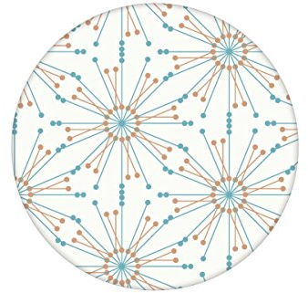 Leichte türkise Tapete Sonnenstern angepasst an Little Greene Wandfarben, Vlies Tapete Grafik für Büro oder Schlafzimmer, GMM Trend Wandtapete für positive Wohnakzente (H: 3m B: 46,5cm)