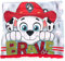 Suncity Schal mit Paw Patrol für Hunde, Schlauchschal, Sherpa-Futter Modell Marshall