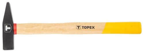 Schlosserhammer 300 g, Holzschaft, (LxHxW) 295 x 105 x 24 mm, DIN1041 Topex 02A403
