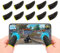 Newseego PUBG Mobile Game Finger Sleeve[10 Pack], Touchscreen Fingerhülse Atmungsaktiv Ultradünn Anti-Sweat Fingerset für Überlebensregeln/Knives Out für Android & IOS, Gelb