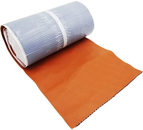 Solin rouge en rouleau auto-adhésif EPDM 30 cm x 5 m