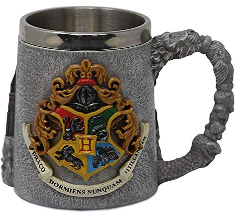 Harry Potter - Hogwarts School - Boccale in poliresina, 350 ml