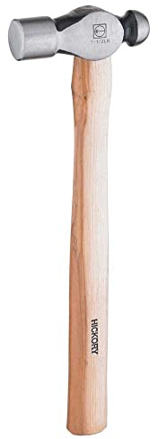 Ruthe 3021270119 Kugelhammer mit Hickory-Holzgriff, 1237 g