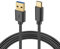 WILLIZTER USB 3.0 Type C Cable USB A to Type C 3A Fast Charger Cable 5 Gbps Data Compatible with MacBook Galaxy S20 Samsung T7 Portable SSD SSD Oculus Quest Android Auto and More Black