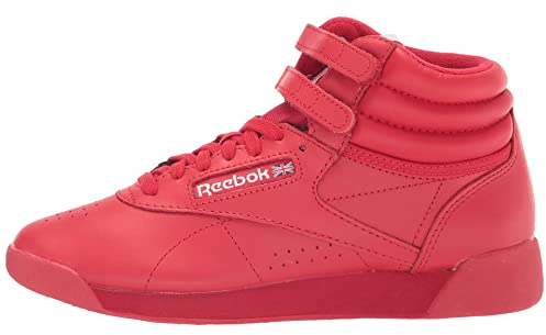 Reebok Damen Freestyle Hi High Top Sneaker, Vector rot/weiß, 37 EU