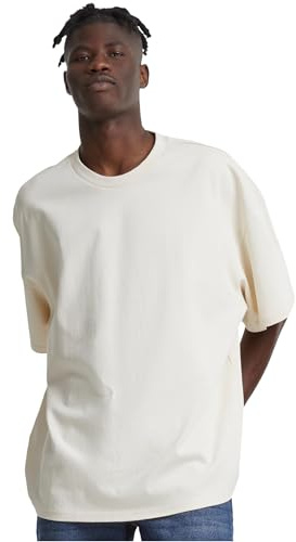 Urban Classics Herren Ultra Heavy Oversized Tee T-Shirt, whitesand, M