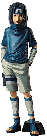 Banpresto Sasuke Uchiha #2 Naruto Actionfigur, Grandista (Manga Maße), 24 cm