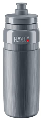 Elite 01607199 Trinkflasche Unisex Erwachsene, Schwarz, 750 ml